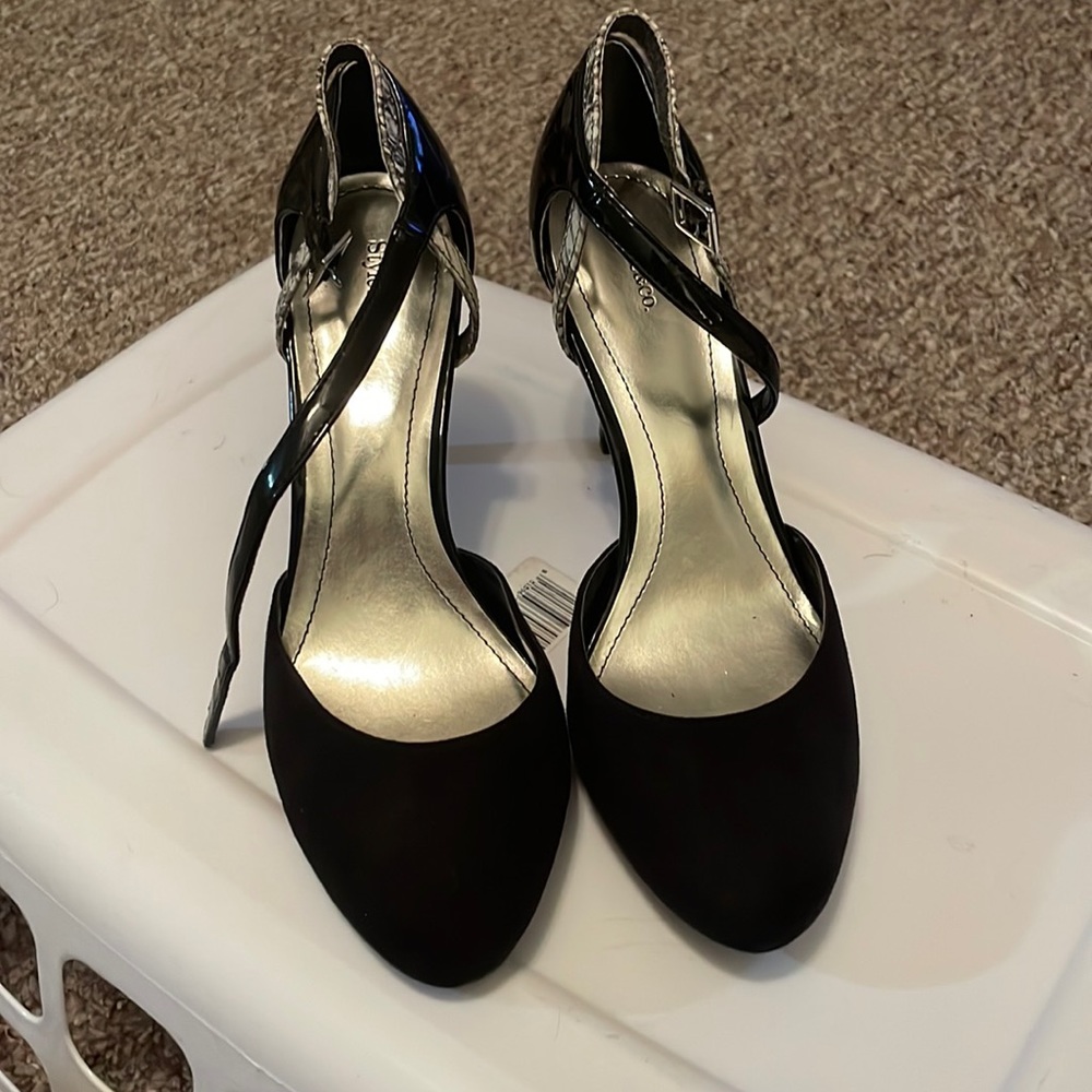 Style & Co Black Heels
